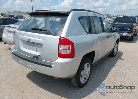2007 Jeep Compass Sport from USA, damaged, VIN 1J8FT47057D378518
